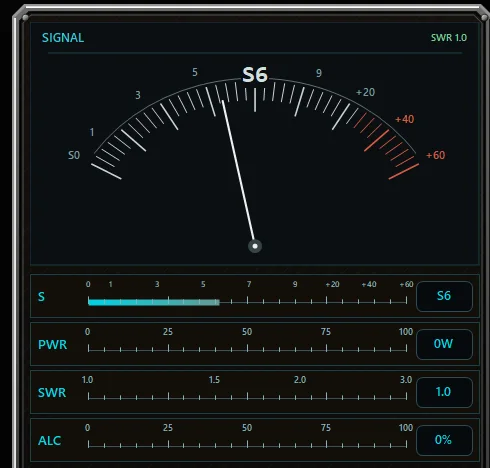 Silver Shadow classic analog meter