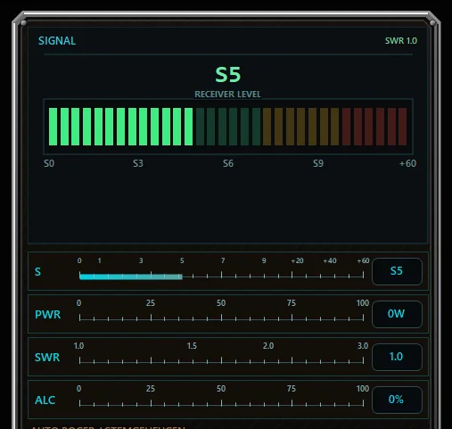 Silver Shadow bar meter